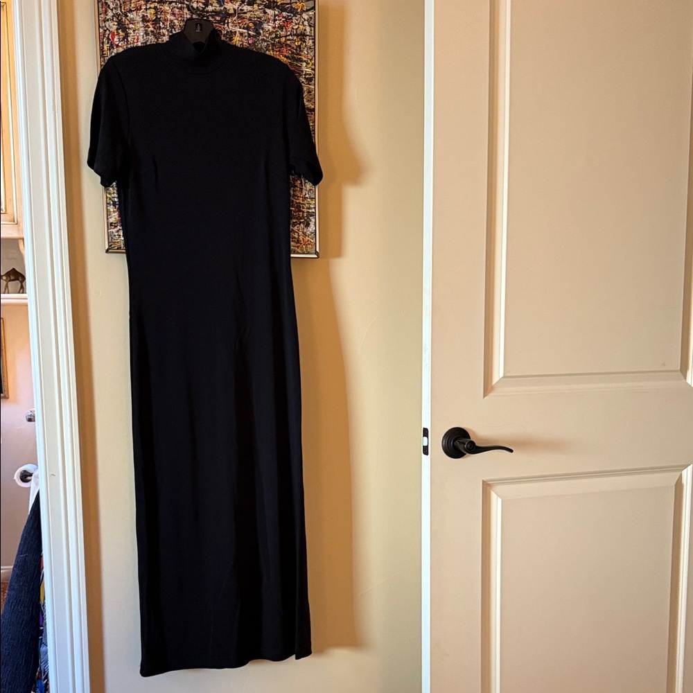 Talbots Classic Black Long Dress